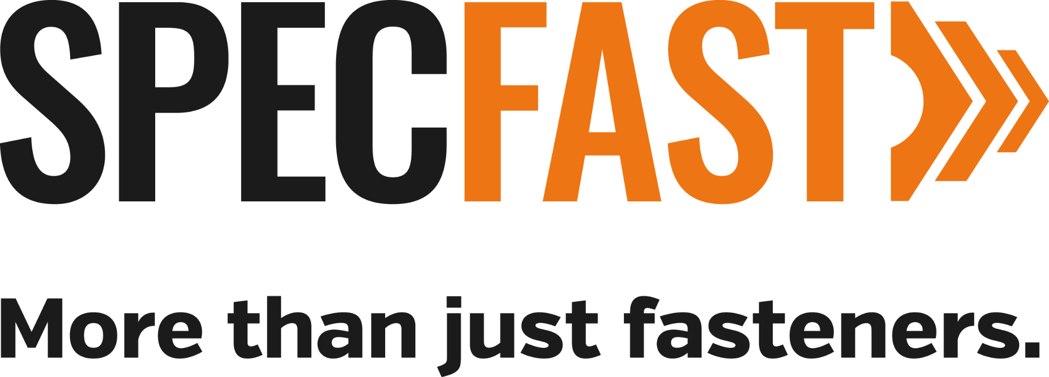 Logo with the words 'SPECFAST'.